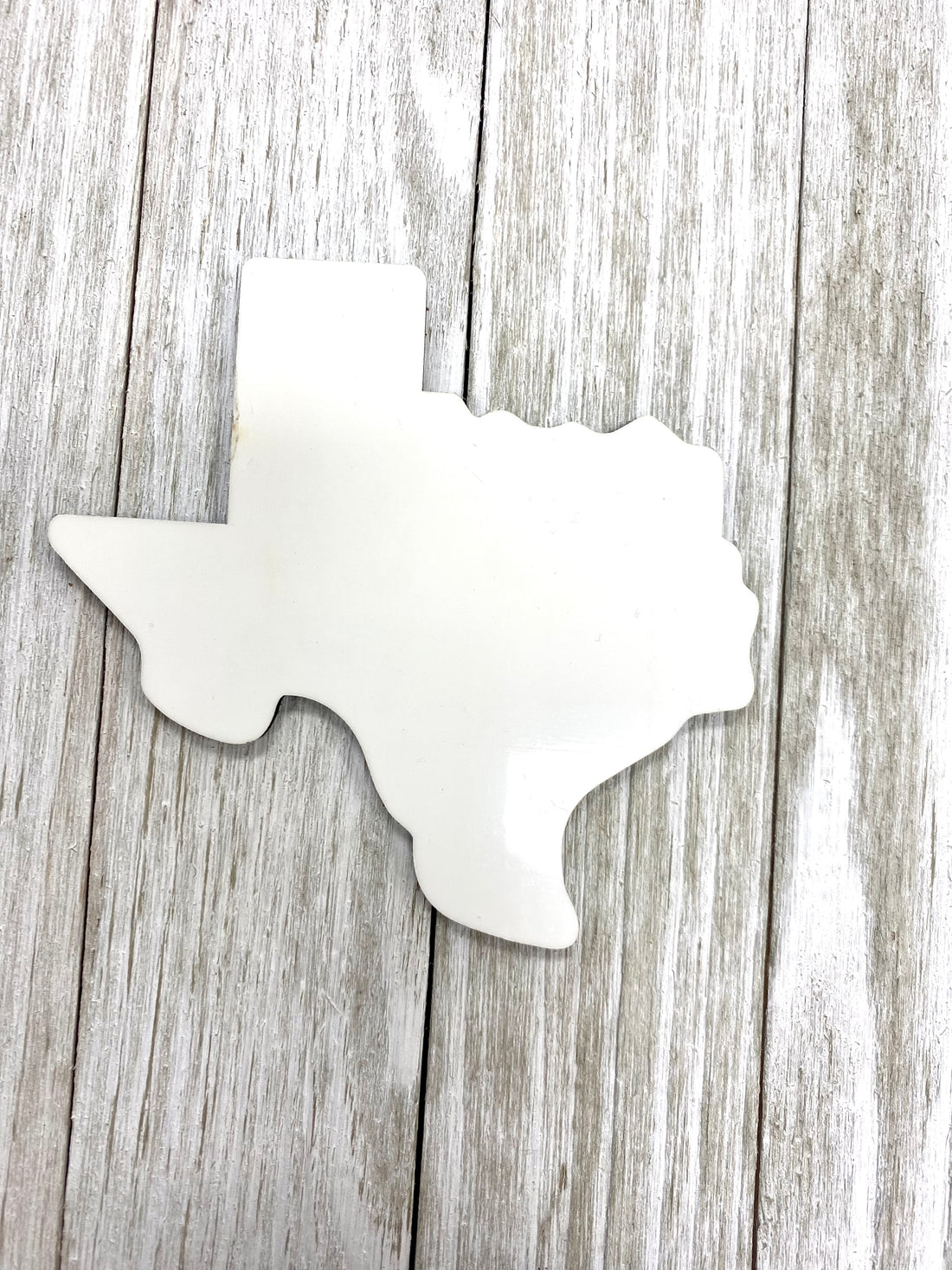 Texas Shaped Cork Sublimation Coaster