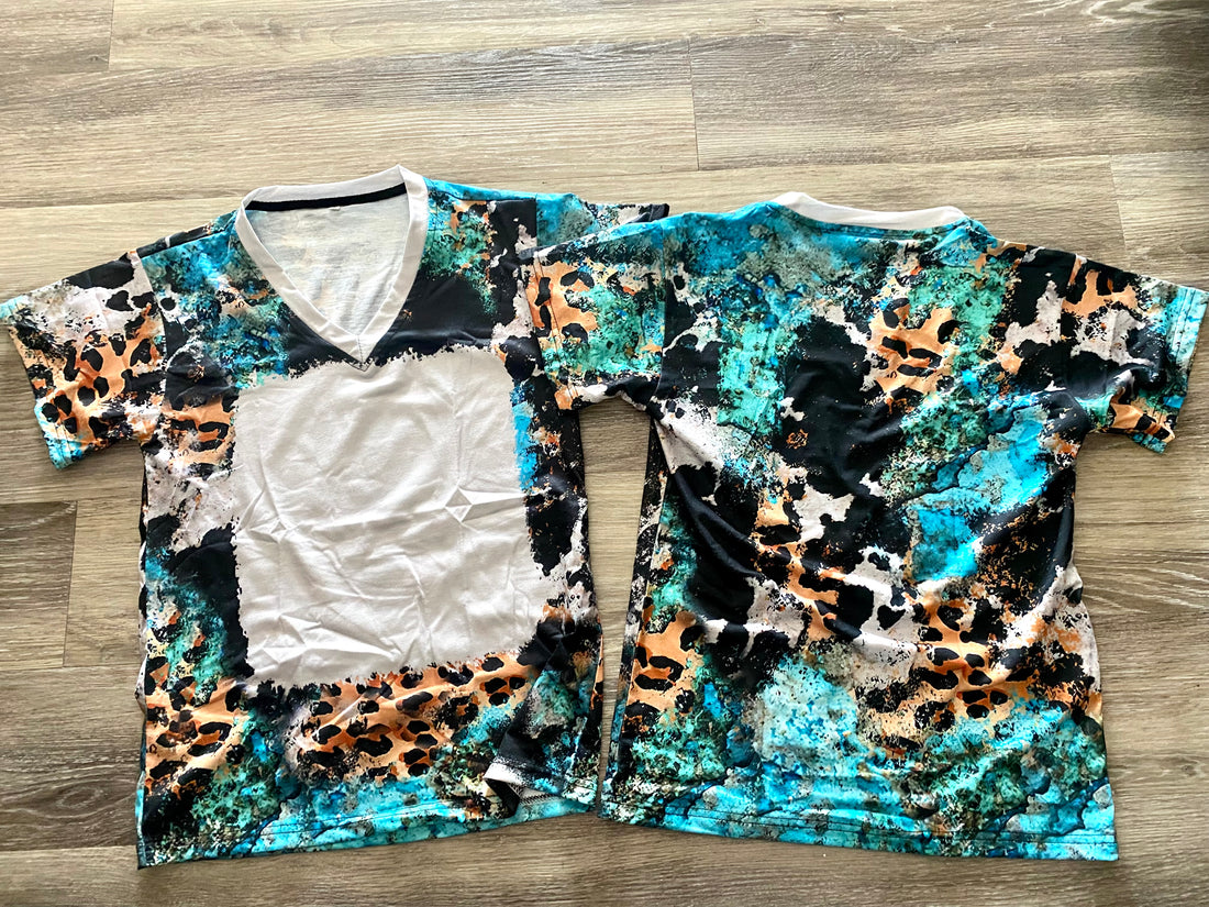 Rustic Leopard Polyester T-Shirt