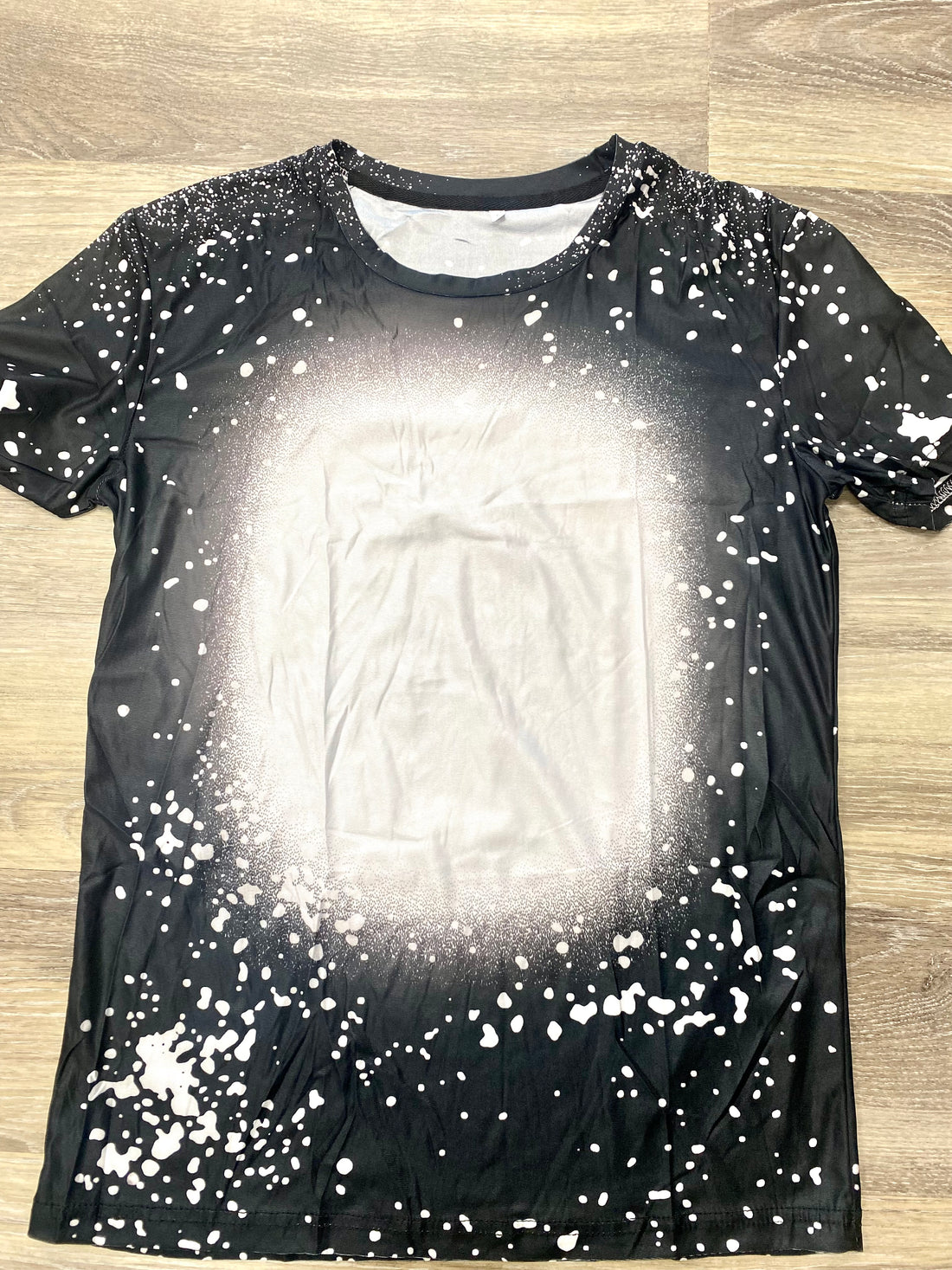 Polyester Faux Bleached T-Shirts