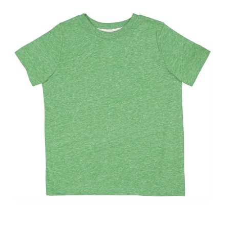 Rabbit Skins Toddler Harborside Melange T-Shirt - Green