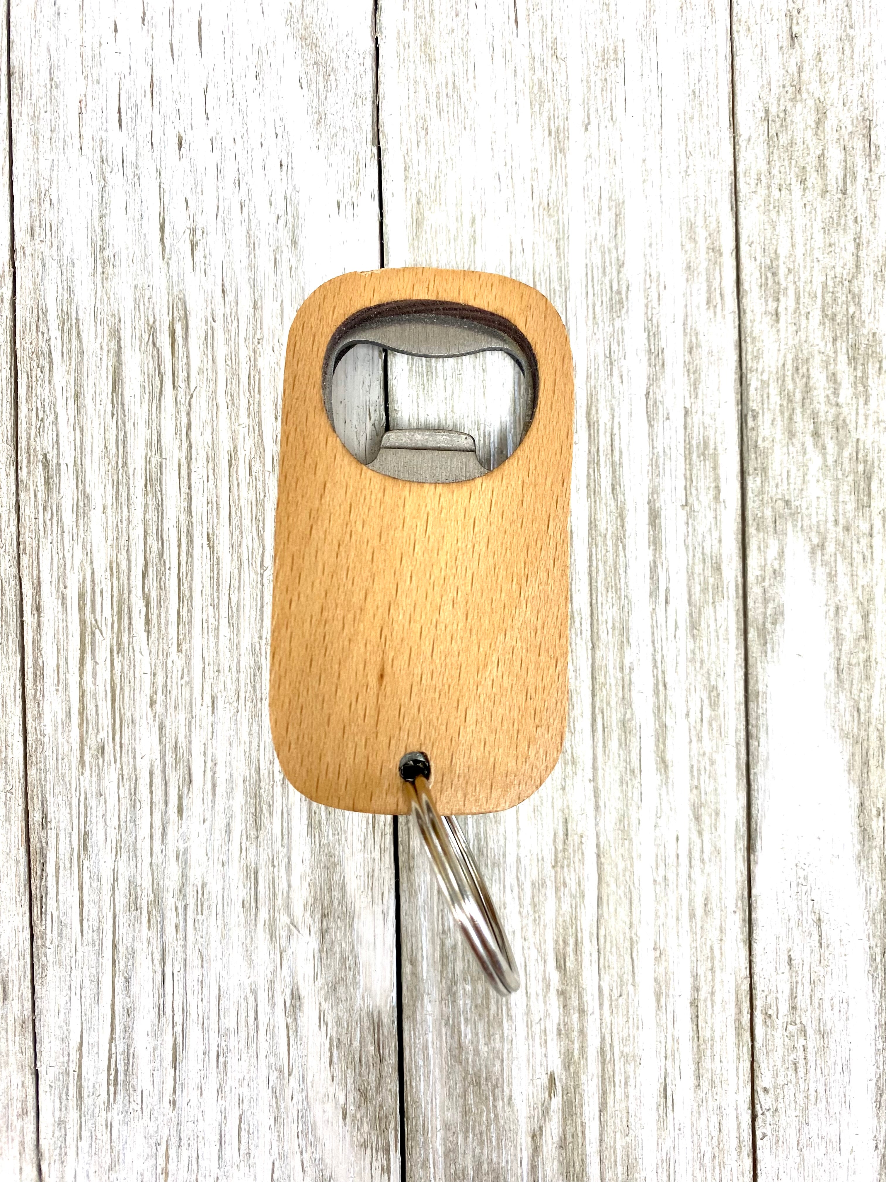 Keychain Wood Bottle Opener