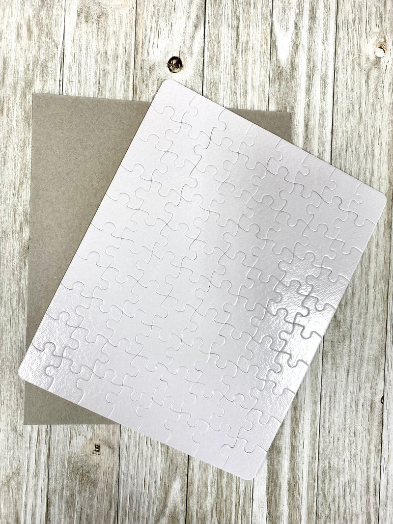 Rectangle 80 Piece Sublimation Puzzle (8"x5.75")