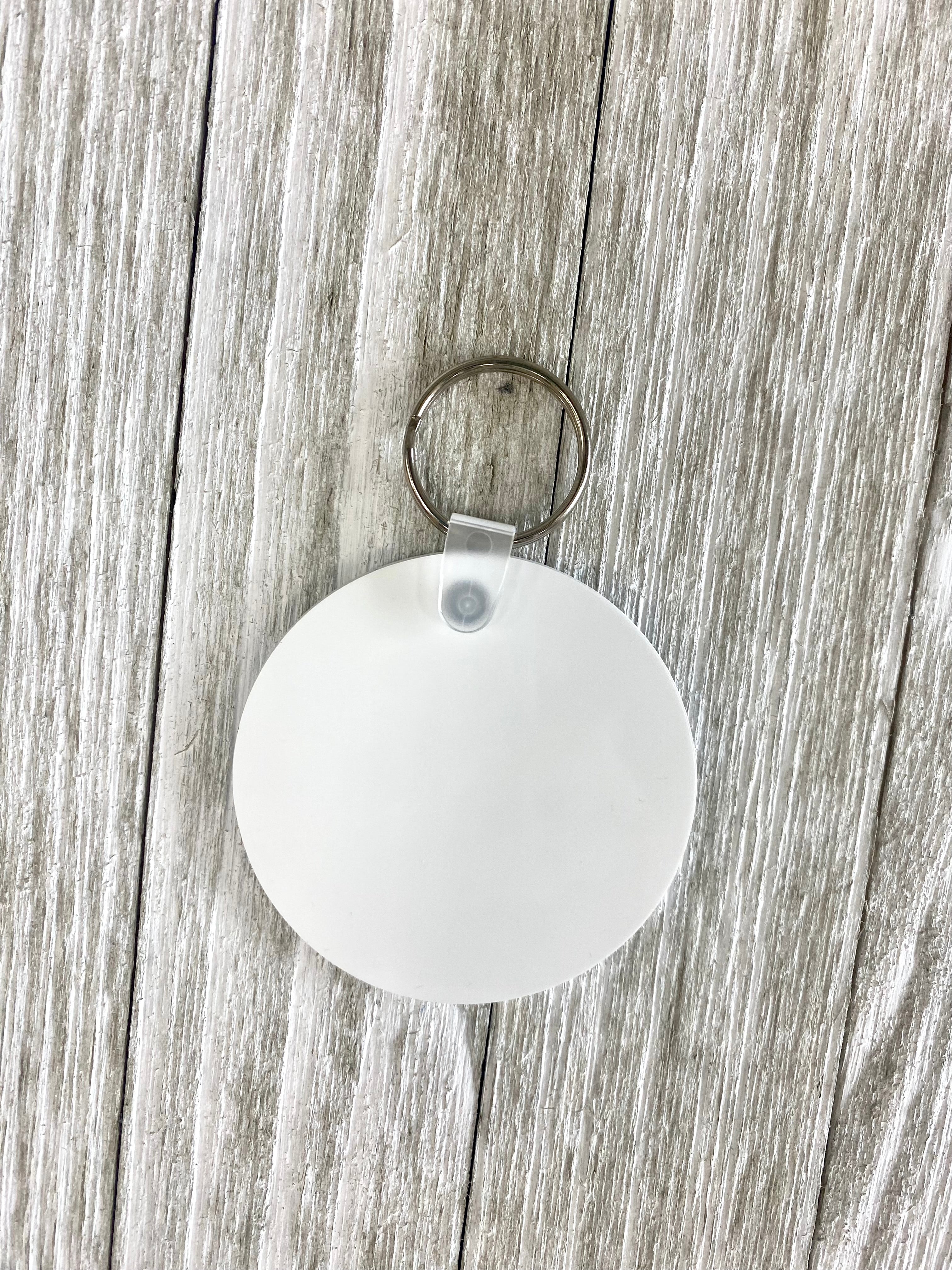 Sublimation Keychain, Round Keychain, Customizable Keychain, Personalized Key Accessory, Sublimation Printing, Keychain Design, 2.5&quot; Keychain, DIY Keychain, Promotional Keychain, Photo Keychain, Gift Keychain, Wholesale Keychain,