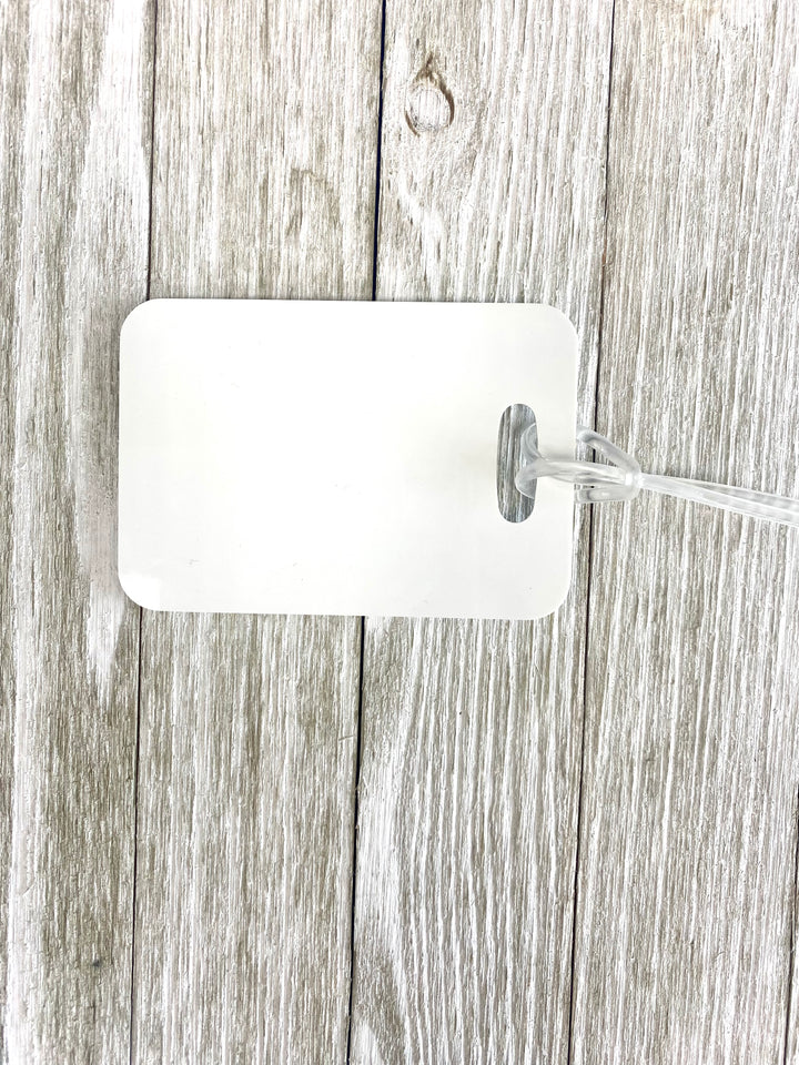 Sublimation Bag Tag, Custom Bag Tag, Personalized Luggage Tag, Travel Accessories, Unique Gift, Durable Bag Identifier, Vibrant Colors, High-Quality Sublimation, Customizable Design, Travel Essentials, Baggage Identification, Rectangle Tag, Sublimated Accessories,