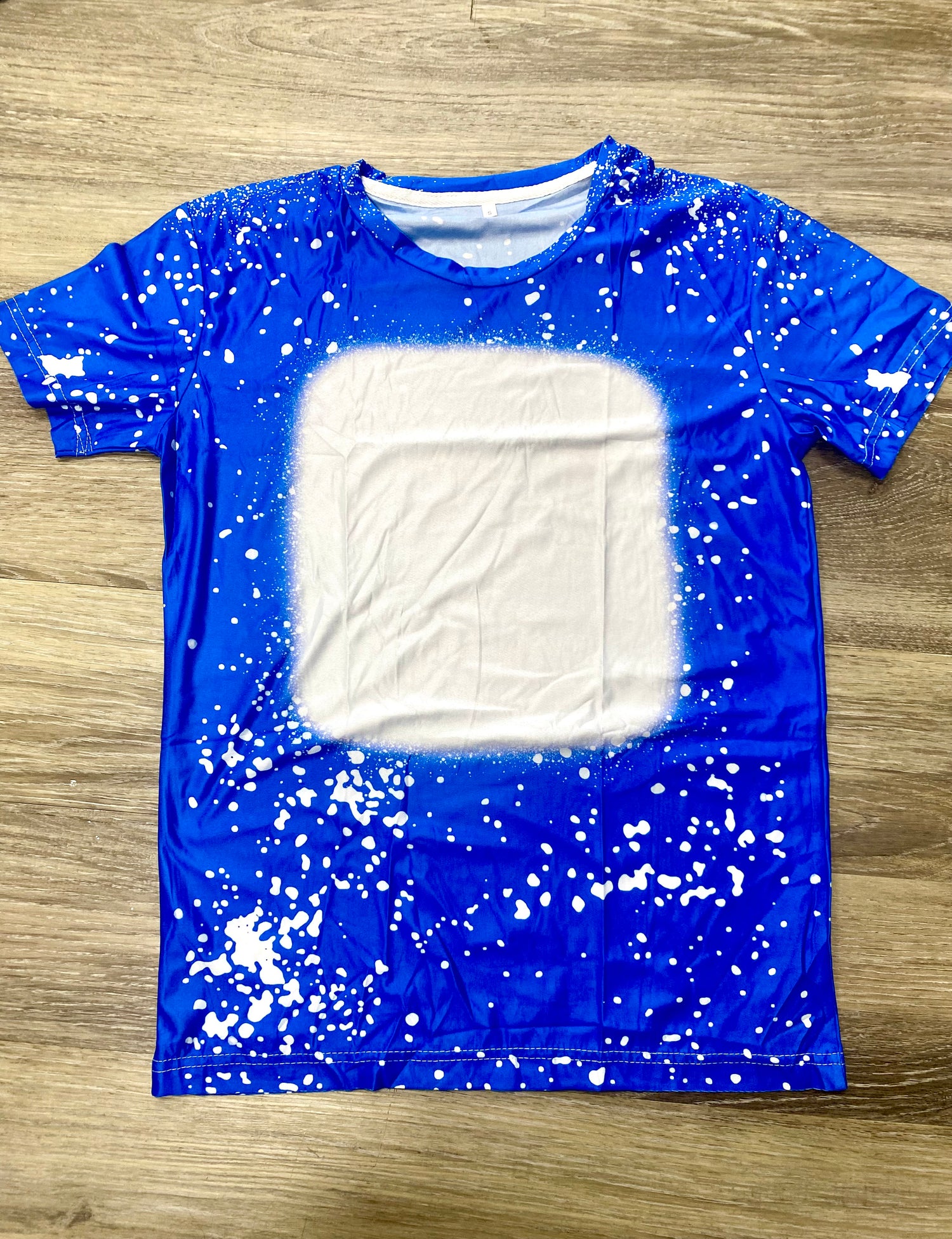 Polyester Faux Bleached T-Shirts