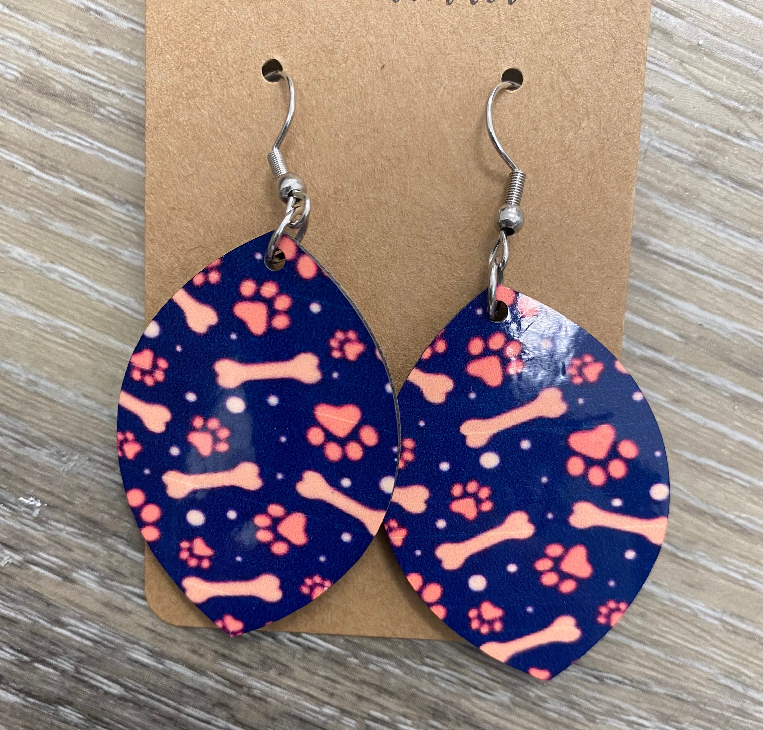 Leaf Sublimation Earrings