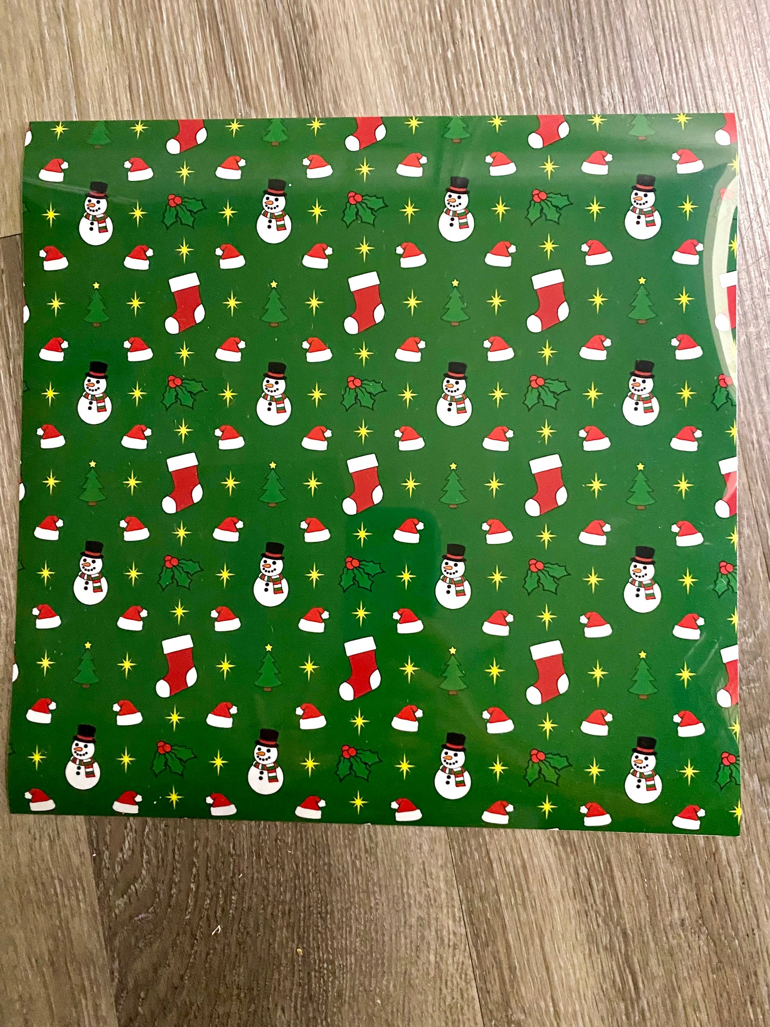 Holiday Pattern Heat Transfer Vinyl