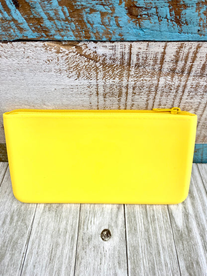 Silicone Zippered Waterproof Cosmetic Bag