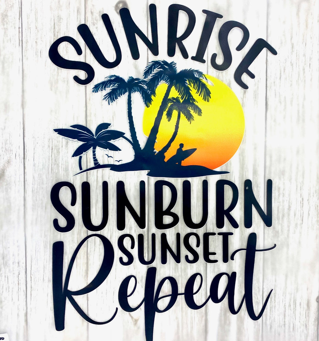 SUNRISE TO SUNSET パンフレット ピンズ Sunrise Sunburn Sunset Repeat DTF Transfer – Crafters Palace