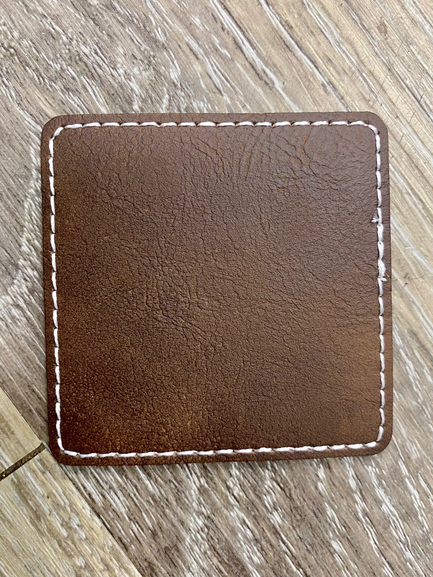 Laserable Leatherette Patches - Iron on 3&quot;x2&quot;