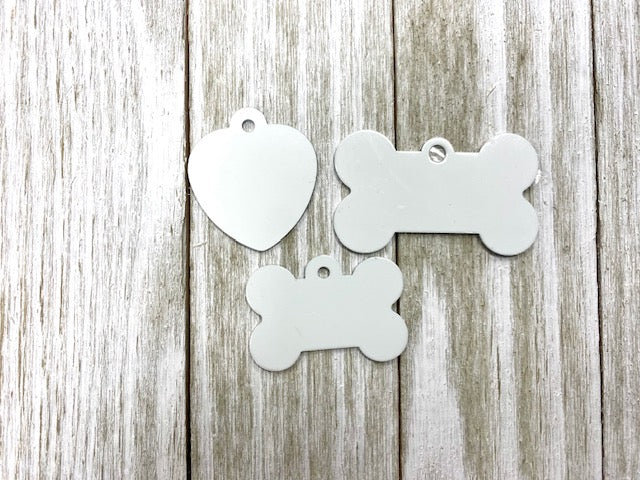 Sublimation Aluminum Pet ID Tag