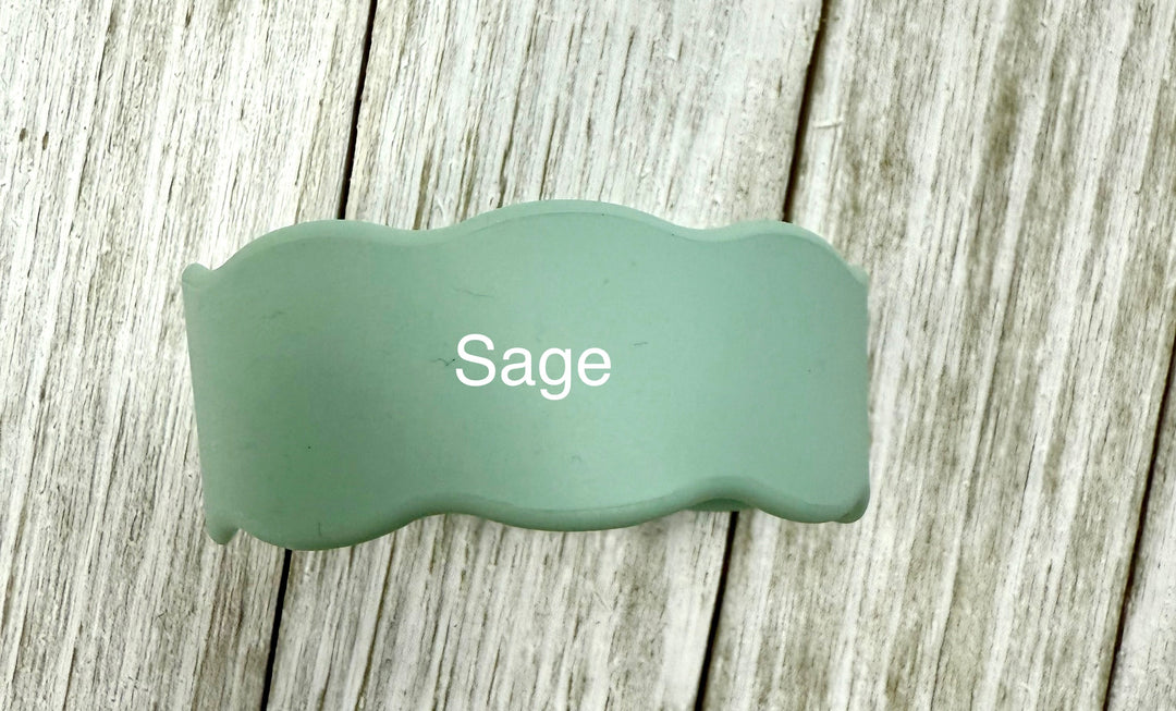 Wavy Silicone Cup Bands