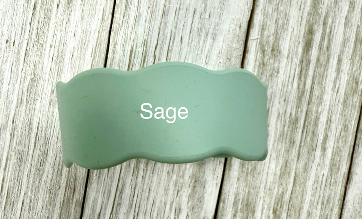 Wavy Silicone Cup Bands