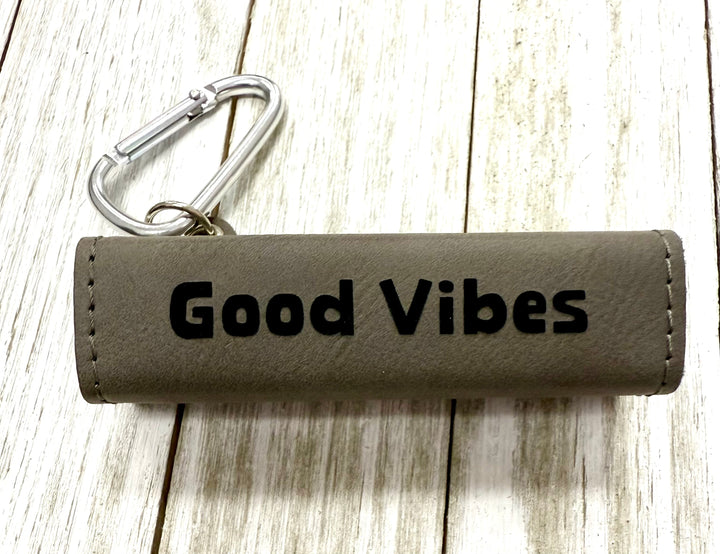  Leatherette 2200 mAh Power Bank with USB Cord