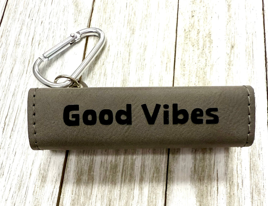  Leatherette 2200 mAh Power Bank with USB Cord