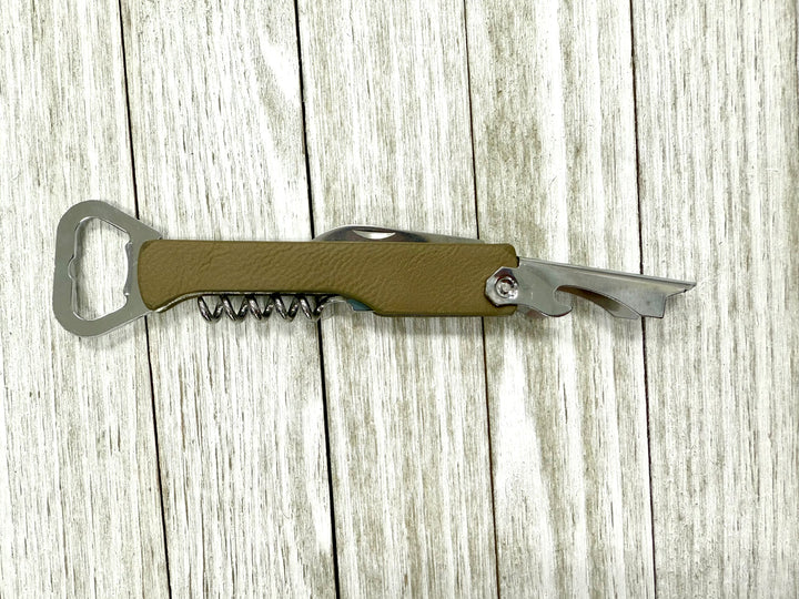 Leatherette Wine Bottle Opener
