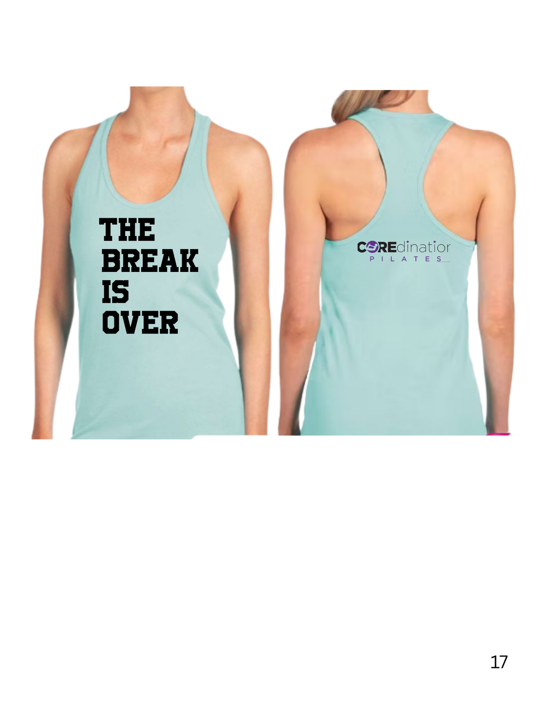 The Break is Over