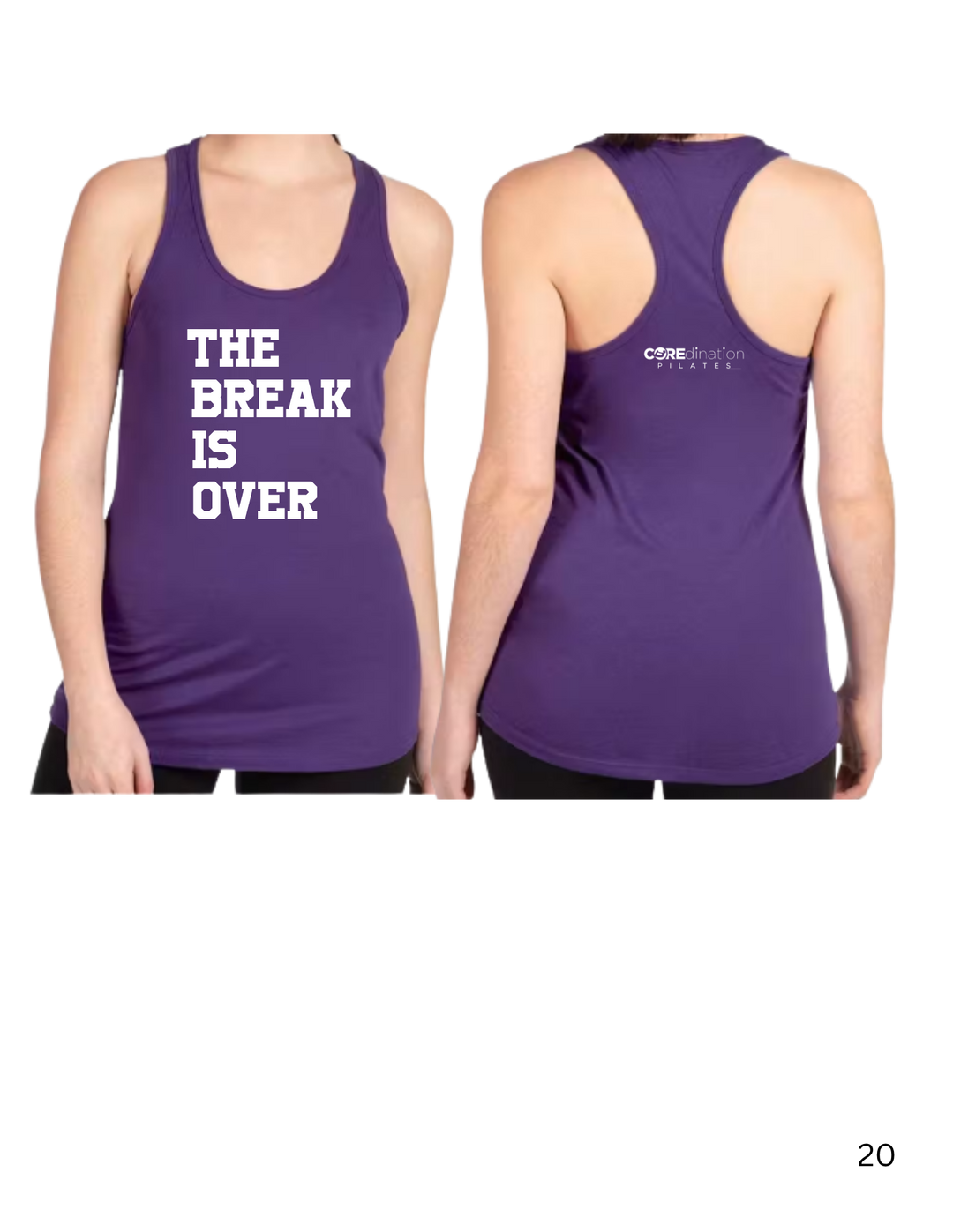 The Break is Over