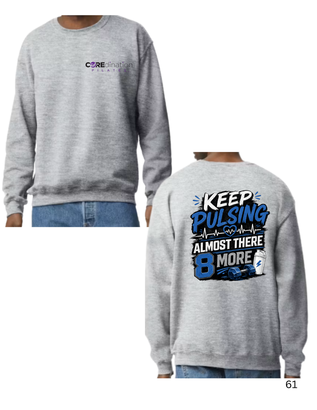 Keep Pulsing Almost There (Blue, Black, &amp; White Image)