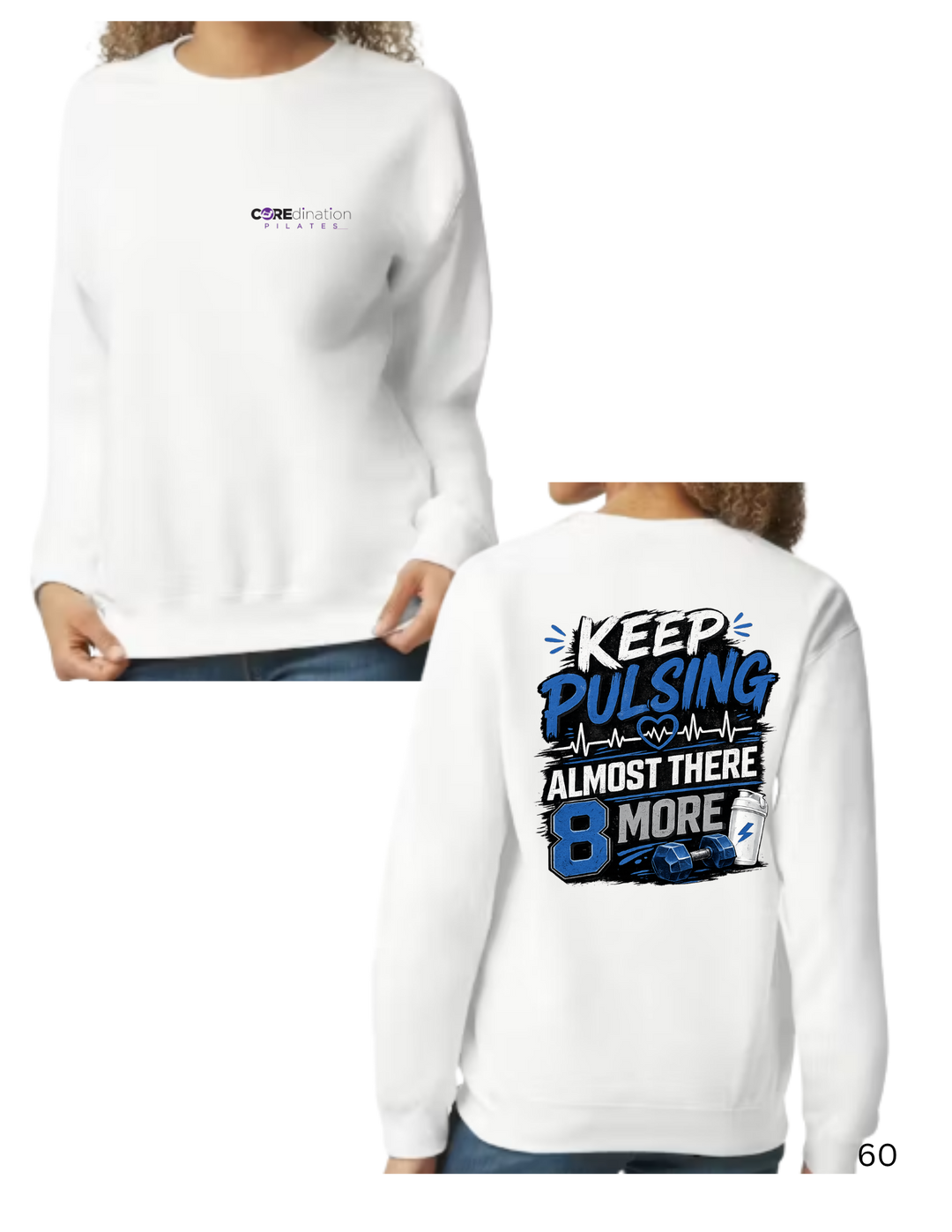 Keep Pulsing Almost There (Blue, Black, &amp; White Image)