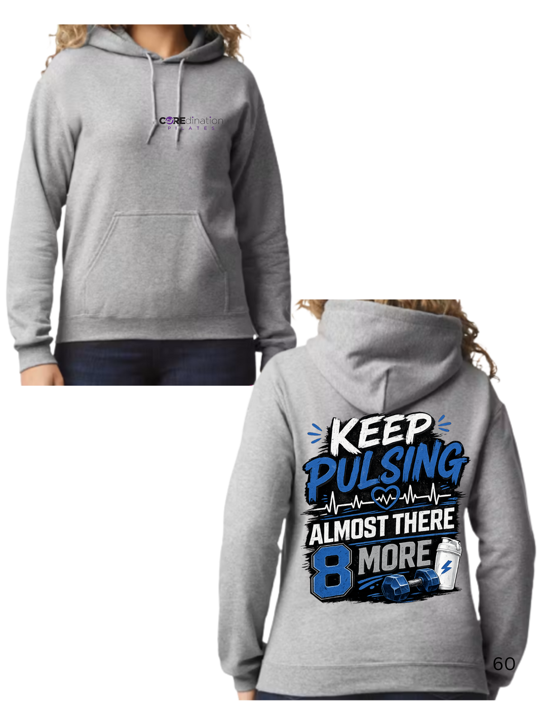 Keep Pulsing Almost There (Blue, Black, &amp; White Image)