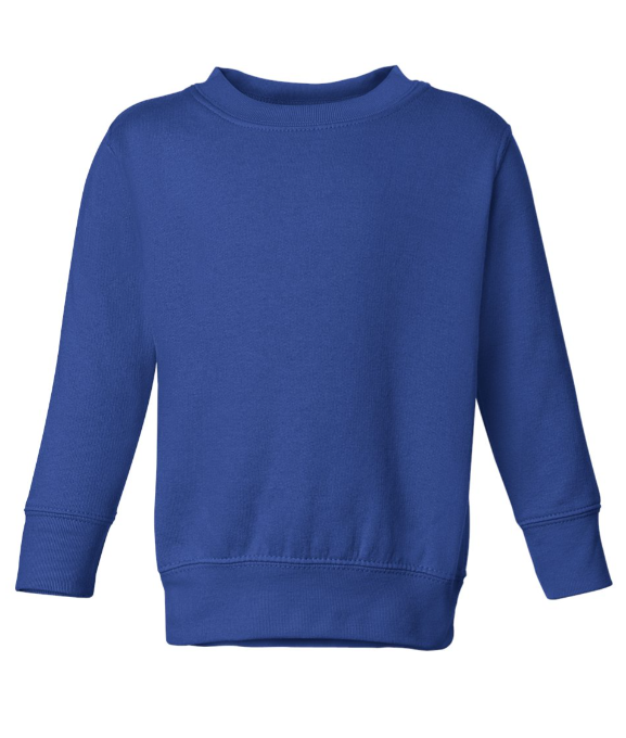 Toddler Fleece Crewneck Sweatshirt - Rabbit Skins