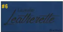 Laserable Leatherette Patches - Iron on 3"x2"