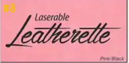 Laserable Leatherette Patches - Iron on 3&quot;x2&quot;