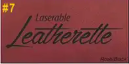 Laserable Leatherette Patches - Iron on 3&quot;x2&quot;