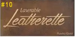 Laserable Leatherette Patches - Iron on 3"x2"