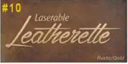 Laserable Leatherette Patches - Iron on 3&quot;x2&quot;