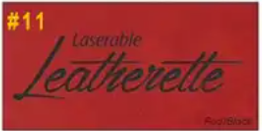 Laserable Leatherette Patches - Iron on 3&quot;x2&quot;