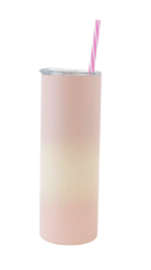 20 oz Sublimation Ombre Matte Tumbler - Pink