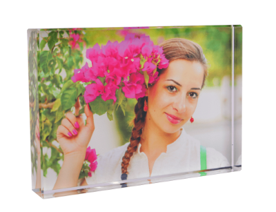 Glass Photo Block 5.13" X 3.57"