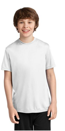 Youth Port &amp; Company Performance T-shirt (100% Polyester)