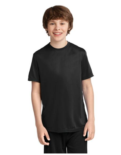 Youth Port &amp; Company Performance T-shirt (100% Polyester)