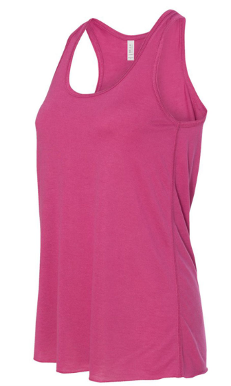 Bella + Canvas Womens Flowy Racerback Tank