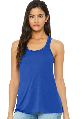 Bella + Canvas Womens Flowy Racerback Tank