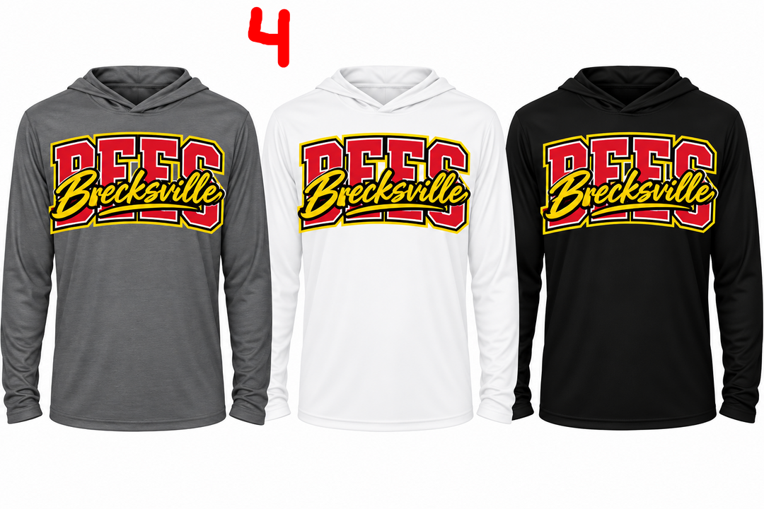 Youth Team 365 Zone Performance Hooded Long Sleeve T-Shirt