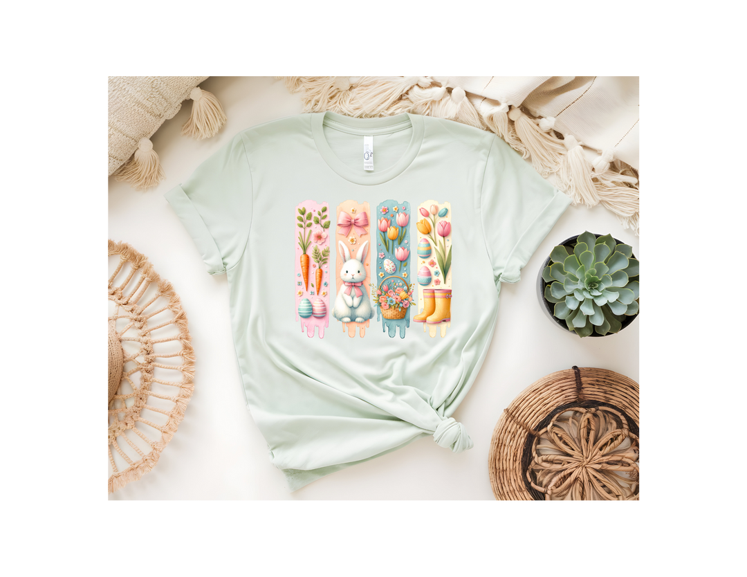 Easter Vintage Paint DTF Transfer